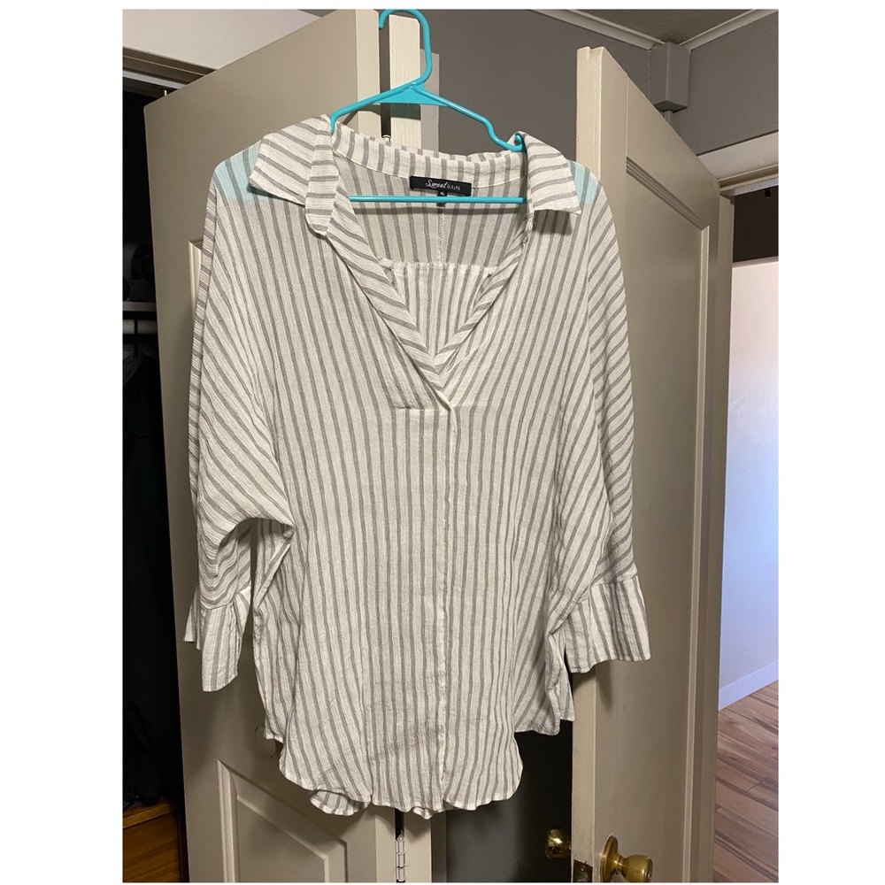 Linen Fabric Blouse